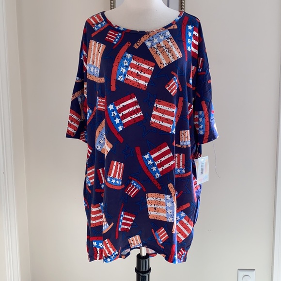 • Lularoe Irma Top • - Picture 3 of 5